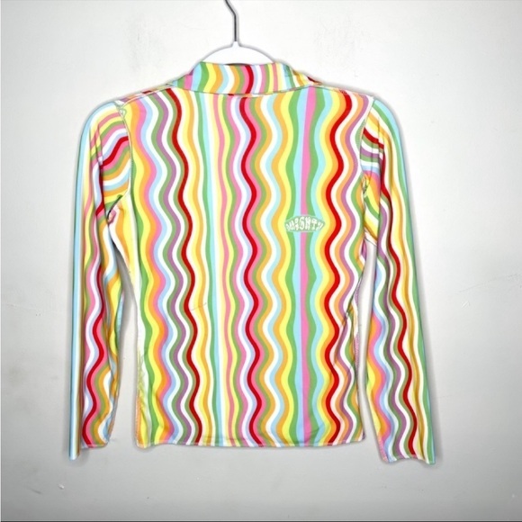 OMighty Rainbow Squiggly Shirt Small - Picture 5 of 13